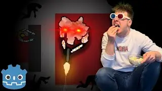 I made a game about a man made of popcorn that's too angry to die.