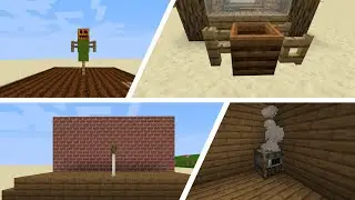 6 ПРОСТЫХ ДЕКОРАЦИЙ В MINECRAFT