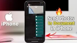 How to Send Photos in Document Format in iPhone (iOS)🔥