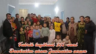 Tabrik loyihasi 315-soni Davlatim otam Jannatim onam