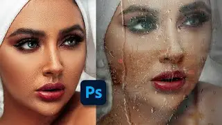 How To Create Realistic Wet Glass Effect In Photoshop