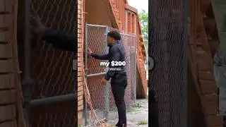 Hood guy steals $200 after SmoothGio drops it 😳😳🤦🏾‍♂️ #shorts