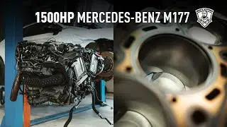 Собрали двигатель на 1500HP - Mercedes-Benz M177 - Men's Motors
