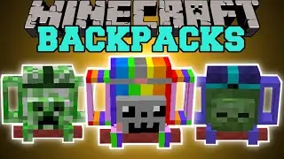 Лучший мод на рюкзаки! ¦ Обзор мода Traveller's Backpack на Майнкрафт 1.12.2