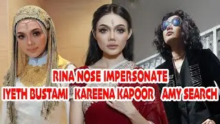 BTS! RINA NOSE Impersonates IYETH BUSTAMI, AMY SEARCH & KAREENA KAPOOR!