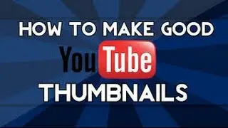HOW TO MAKE THUMBNAIL WITH PHOTOSHOP