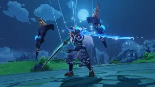 Genshin impact maguu kenki (inazuman mechanical samurai)