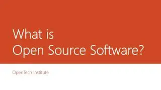 What is Open Source Software?
