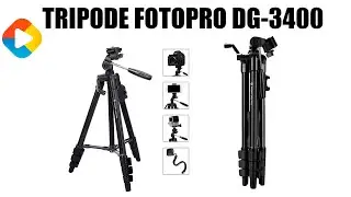 TRIPODE IDEAL PARA VIAJAR O PRINCIPANTES | FOTOPRO DG-3400 - DonGregorioYJack