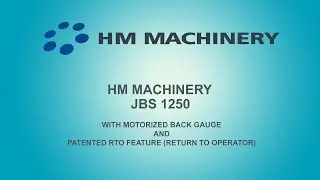 HM Machinery Shears JBS 1250