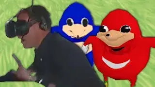 Reporter tries VR but does not know the way