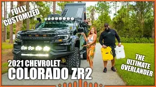 The ULTIMATE Overlander | Fully Customized 2021 Chevrolet Colorado ZR2 | Pulse Rally Testing