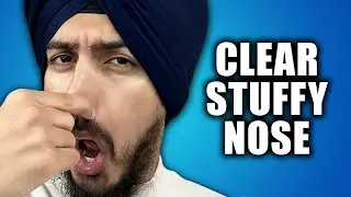 INSTANTLY Unblock Your Nose by Doing This