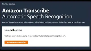 Convert Speech to Text with AWS Transcribe | Concept & Demo |  @Cloud4DevOps