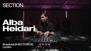Alba Heidari | Techno DJ Set | SECTION. x FOLD | Week 5 | London | May 2025