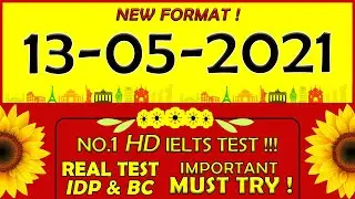 🔥IELTS LISTENING PRACTICE TEST 2021 WITH ANSWERS | 13.05.2021 | IELTS listening test