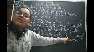 Class V English 10-01-2022 by Mrs Nandini Singh English Reader