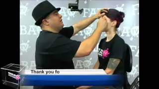 Face Painting with Jay Bautista during the Brian Wolfe Paint-A-Thon