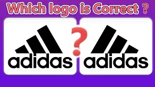 Which logo Is FAKE and which is REAL? Which Logo Is Correct? LOGO QUIZ