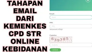 TAHAPAN EMAIL YANG MASUK CPD STR ONLINE KEBIDANAN DARI KEMENKES SEBELUM CETAK STR ONLINE JADI