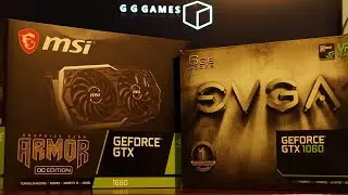 GTX 1660 vs 1060 6GB (MSI Armor, EVGA) 8 games Benchmark, with Ryzen 3600 FHD 1080p test.