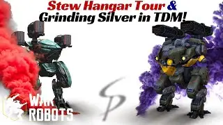 War Robots - Quick Hangar Tour and Grinding Silver in TDM!
