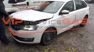 Гбо на Skoda Rapid Spaceback 2017-газовая установка. Газ на Шкода Рапид Spaceback 2017