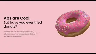 Donut Website | Three.js Tutorial  | Webgl