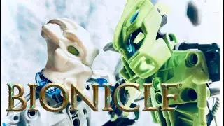 Bionicle Duels - Toa Lewa VS Toa Matoro Stop Motion Animation Battle - BIONICLE DAY SPECIAL