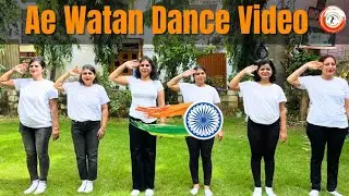 Ae Watan Watan Mere Aabad Rahe Tu | Dance Video | Zumba Batch | DL Dance Academy | Independence Day