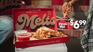 No es pizza. Son los nuevos Pizza Hut Melts™.