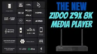 ZIDOO Z9X 8K MEDIA PLAYER LIVE DEMONSTRATION | DO YOU NEED THE UPGRADE ? |