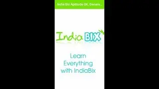 how learn aptitude reasoning through indiabix online app description by jitendra behera