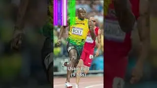 Top 10 Fastest 100m Times Ever Recorded!