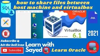 how to share files between host machine and virtualbox
