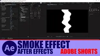 After Effects Smoke Effect || Adobe Shorts