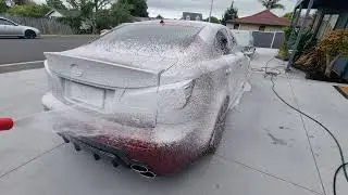 2011 Lexus IS-F - Carwash Porn