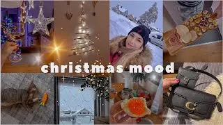 К нам пришла зима!❄️ | готовлюсь к Рождеству🎄🎁 | сбылась мечта 💭 #vlogmas #christmas