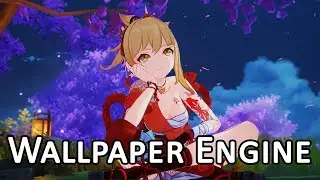 Genshin Impact   Yoimiya Wallpaper Engine
