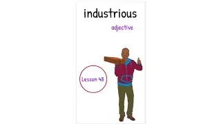 Industrious // English Vocabulary Lesson // 