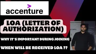 Accenture LOA verification process |Letter of Authorization complete process