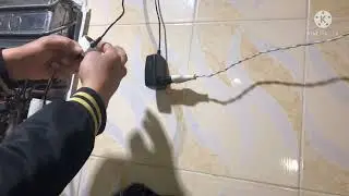 توصيل سخان غاز بالشاحن
