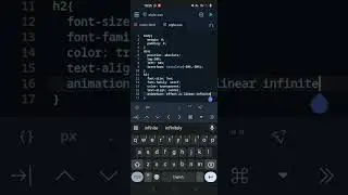 One More Text Animation using HTML and CSS 🔥 14🔥 #htmlcss #webdesign @appcreater6905 #appcreater