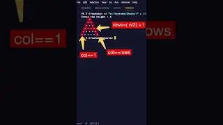 #77 C program to print A of Stars || C++ || C language tutorial🔺📘📕 