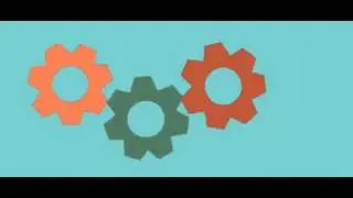 CSS3 Flat Animation Gear