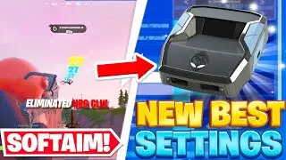 CONTROLLER SOFTAIM 🎮 + BEST LINEAR AIMBOT CONTROLLER SETTINGS FORTNIT E (PS4/PS5/XBOX/PC) CHAPTER 3