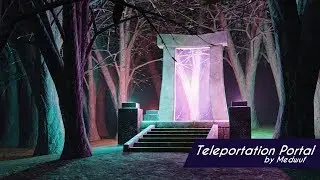 Teleportation Portal | Blender 2.8 | Eevee