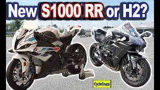 NEW Kawasaki Ninja H2 vs BMW S1000 RR 2023?