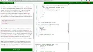FCC: React and Redux Use Provider to Connect Redux to React (4)