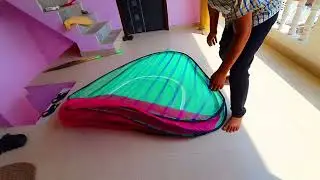 मच्छरदानी को 20 सेकंड में फोल्ड करना सीखें//सीक्रेट तरीका/How to fold mosquito net//machhardani vlog